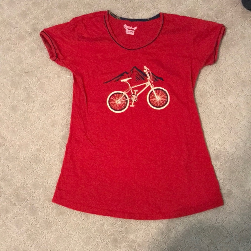 Graphic Bicycle Mountain Shirt